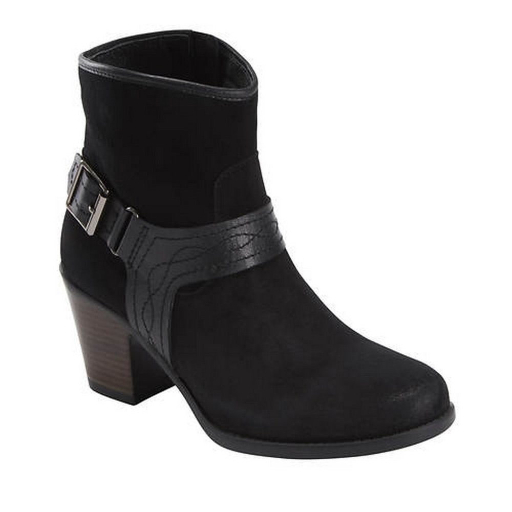 Earth Lina Arlington leather heeled boot size 7.5 - Picture 2 of 8